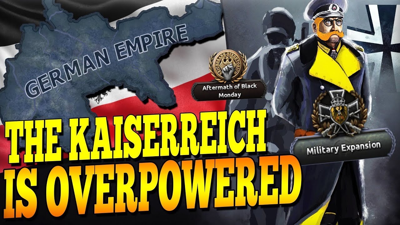 GERMANY IS DEFINITELY A BALANCED COUNTRY IN KAISERREICH HOI4! - Hearts of Iron 4
